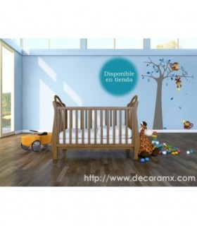 Vinilo Árbol con Changuitos 178