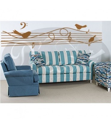 Vinilo Musical Con Aves 197