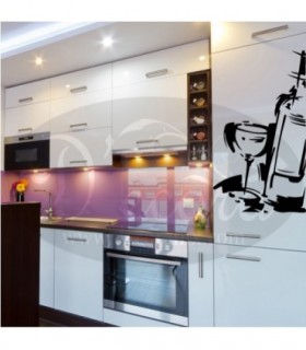 Vinilo Botella de Vino 243