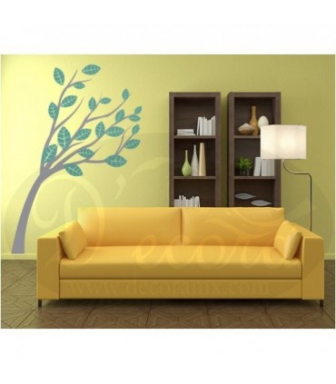 Vinilo Árbol Dos Colores 281