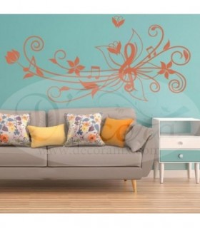 Vinilo Enredadera Musical 309