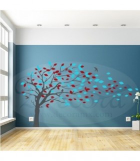 Vinilo Árbol Tres Colores 325