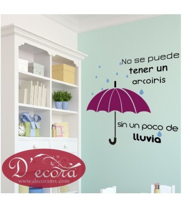Vinilo Lluvia Paraguas 414
