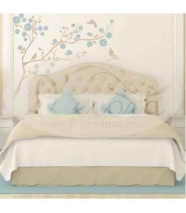 Vinilo Rama Flores 1005