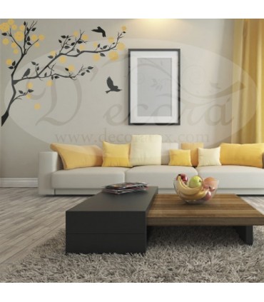 Vinilo Rama Flores 1005