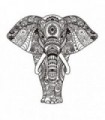 Vinilo Mandala Elefante 1031