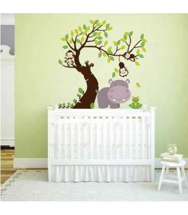 Vinilo Árbol Selva 1032