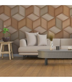 Fotomural Geométrico Cuadros 3D